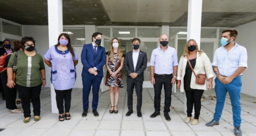 Axel Kicillof, Trotta y Vila inauguraron el ciclo lectivo 2021