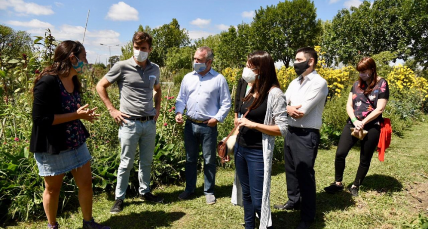 Acuerdo entre municipio de Morón y ACUMAR para fortalecer el espacio de agroecología urbana del distrito