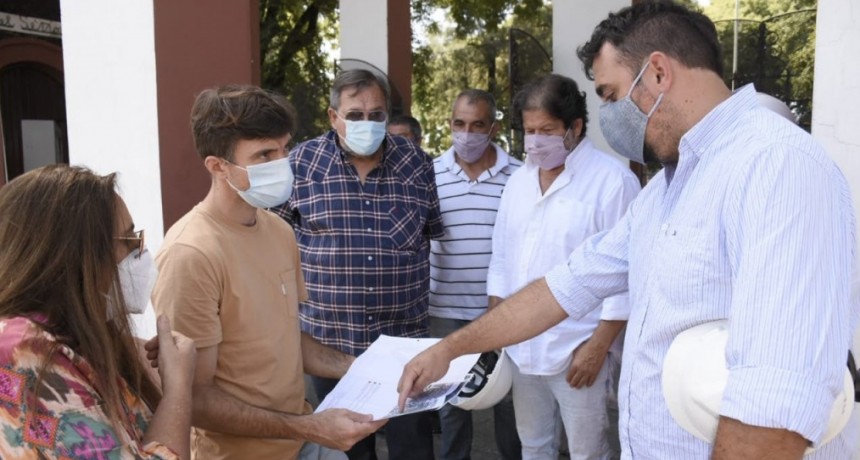 El Municipio de Morón está realizando obras para la puesta en valor del Cementerio Municipal