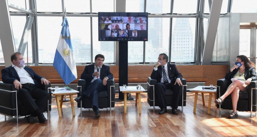 Claudio Moroni y Tristán Bauer anunciaron apoyo complementario del REPRO II para las industrias culturales