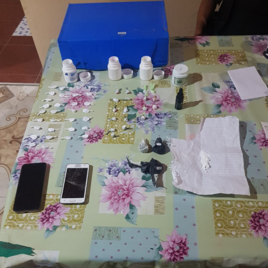 Unidad Ministerial Rosario: Gendarmería incautó cocaína, marihuana y armas de fuego