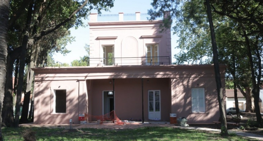 Morón continúa con las obras de recuperación de la ex Quinta Paracone