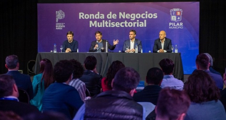 Axel Kicillof encabezó la primera ronda de negocios de 2022 con representantes de 150 firmas bonaerenses