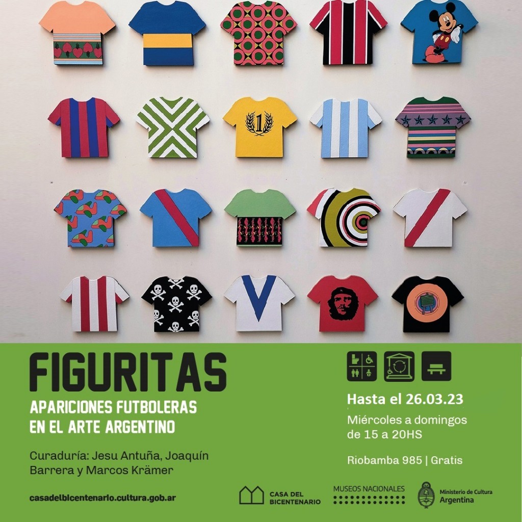 ¡ÚLTIMA SEMANA! | Exposición: FIGURITAS. Apariciones futboleras en el arte argentino