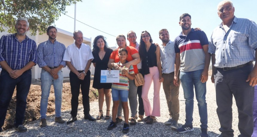 En Santa Fe, más familias accedieron a su casa propia