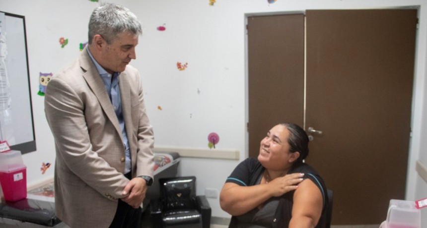 Vizzotti lanzó la Campaña de Vacunación Antigripal 2023 en San Martín de los Andes