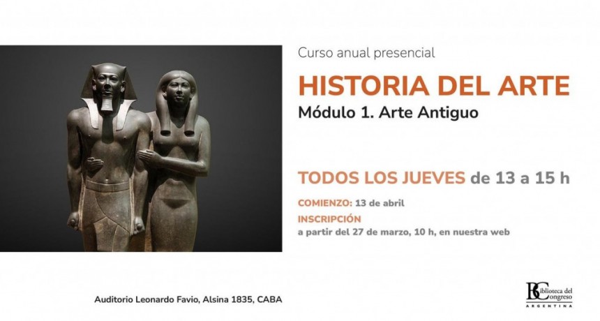 Abre la inscripción para 17 talleres culturales gratuitos en la Biblioteca del Congreso de la Nación