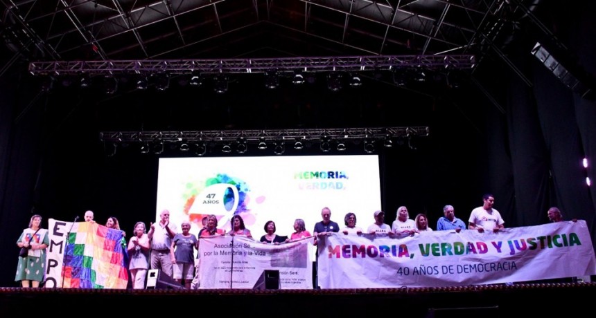 Más de 20 mil personas conmemoraron el Día Nacional de la Memoria por la Verdad y la Justicia en Morón