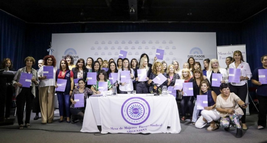 Mazzina y la Mesa de Mujeres Fuerza Sindical se comprometieron a articular acciones para promover la igualdad en el trabajo y la producción