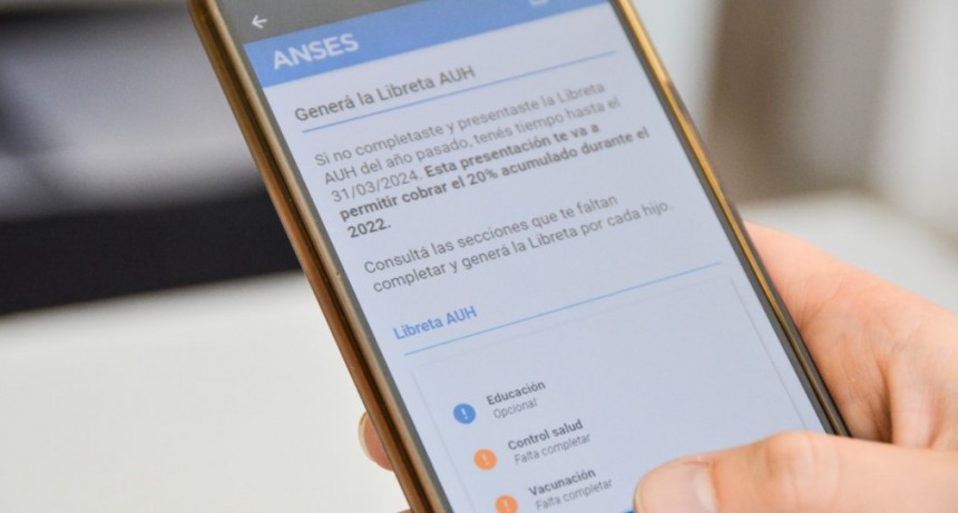 Últimos días: Cierra el plazo para presentar la Libreta AUH 2023