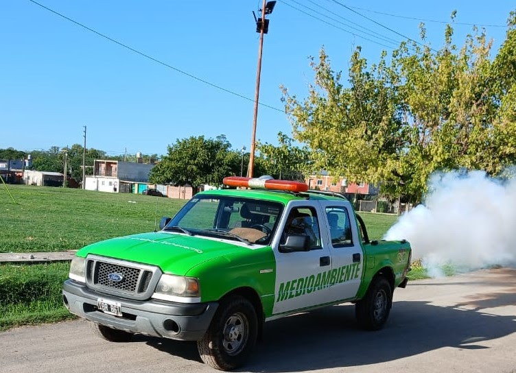 Esteban Echeverría refuerza los operativos de fumigación para prevenir el dengue