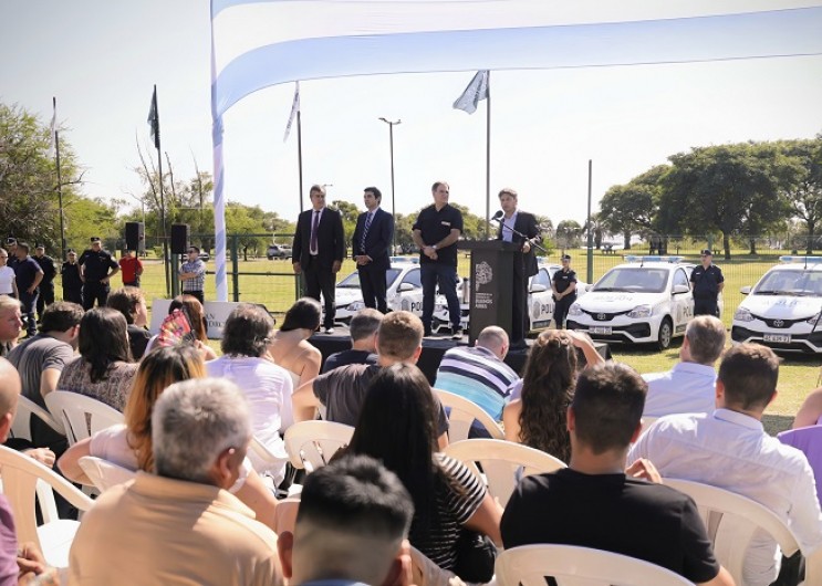 Kicillof entregó patrulleros en San Isidro y advirtió sobre el impacto del ajuste en la seguridad