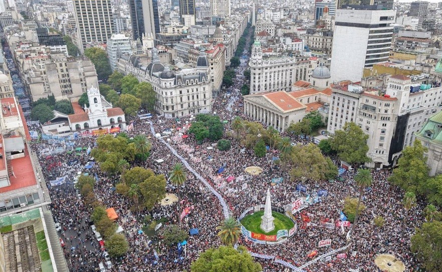 24M: Organismos de Derechos Humanos denunciaron el ajuste y el negacionismo del Gobierno