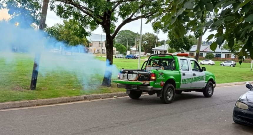 Esteban Echeverría refuerza los operativos de fumigación contra el dengue