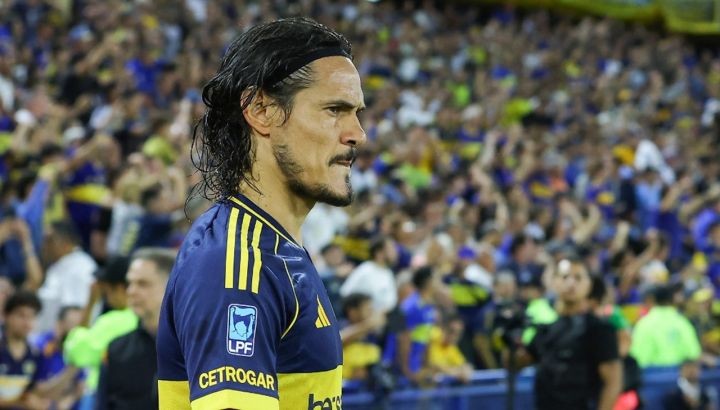 Alarma en Boca: Cavani volvió a resentirse y no hay fecha para su regreso