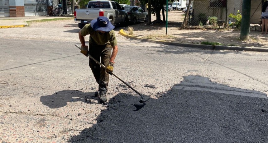 Monte Grande: el Municipio avanza con nuevos trabajos de bacheo
