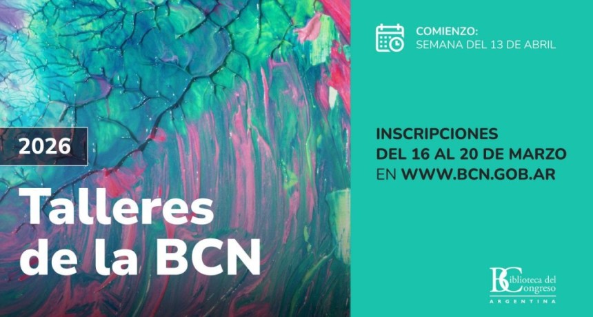 Abre la inscripci&oacute;n para los talleres culturales y educativos de la Biblioteca del Congreso
