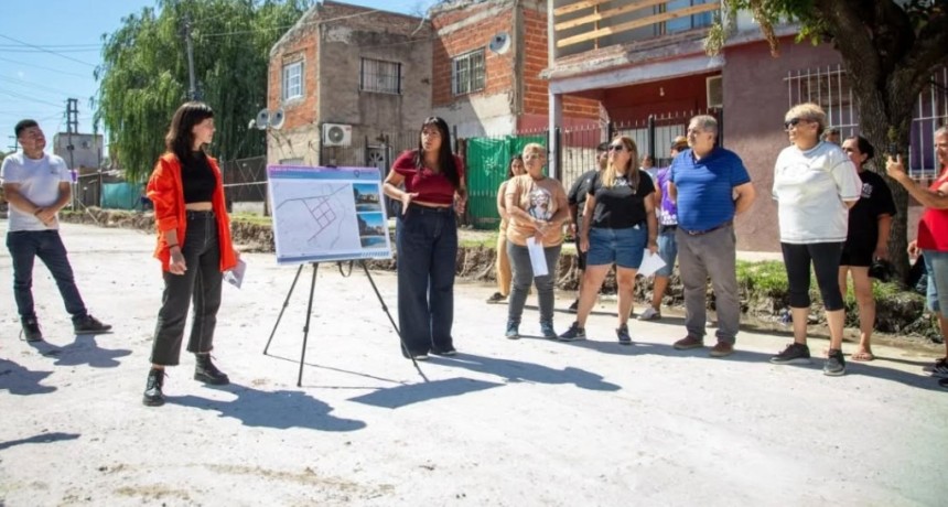 Quilmes avanza con la pavimentaci&oacute;n de 20 cuadras en el barrio Santa Luc&iacute;a de Quilmes Oeste