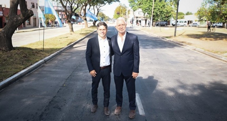 Kicillof y Alak recorrieron una obra clave en La Plata y apuntaron contra la paralizaci&oacute;n de la obra p&uacute;blica nacional
