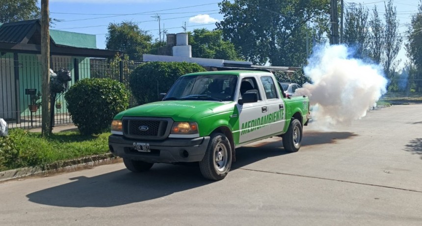 Esteban Echeverr&iacute;a refuerza la prevenci&oacute;n: operativos de fumigaci&oacute;n recorren los barrios del distrito