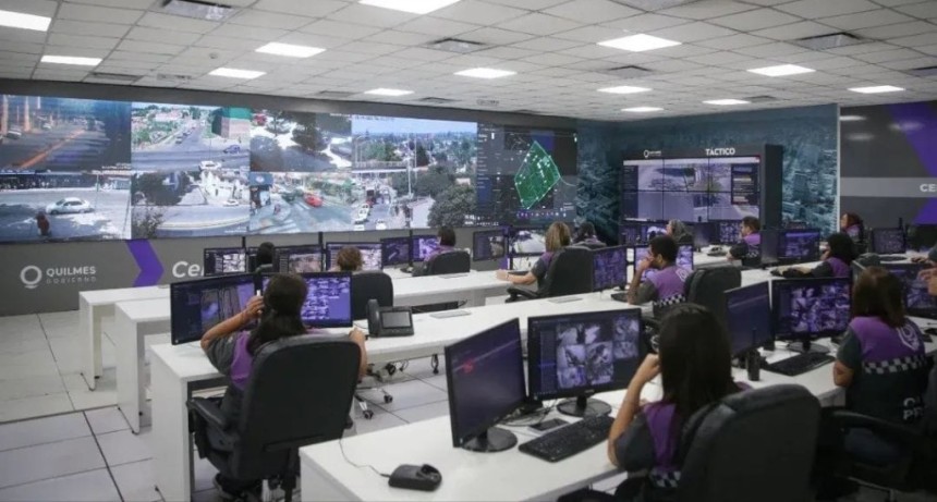 Quilmes suma tecnolog&iacute;a de punta para prevenir el delito: nuevo sistema de monitoreo en el Centro de Emergencias