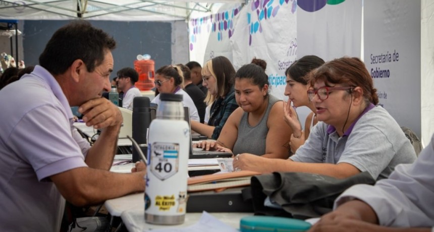 Tr&aacute;mites, salud y asesoramiento en un solo lugar: el operativo &ldquo;Quilmes Cerca&rdquo; lleg&oacute; a La Ribera