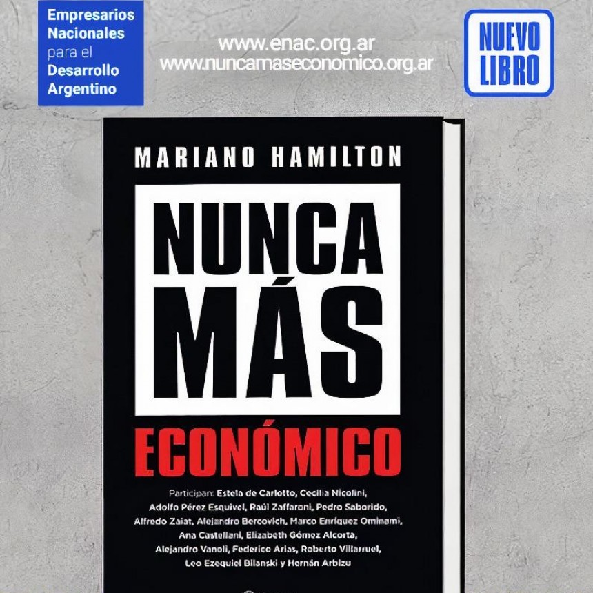 ENAC presenta su primer libro "Nunca Más Económico"