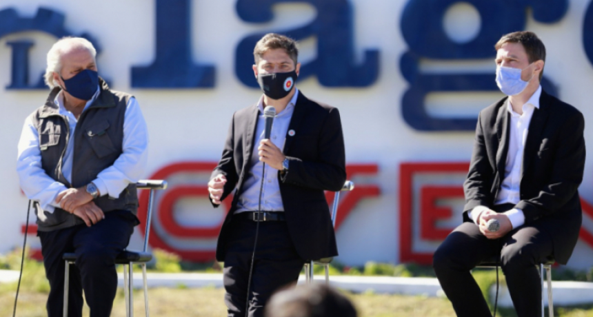 Kicillof, Costa y Granados encabezaron la habilitación del Parque Industrial de Ezeiza