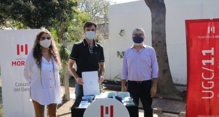 El Municipio de Morón y Enacom suman recursos para garantizar la conectividad en la Educación