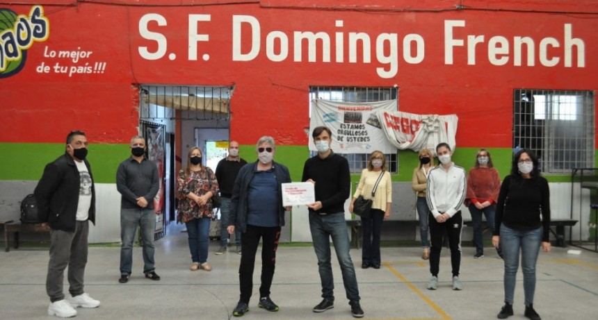 Morón: nueva entrega del Fondo de Fortalecimiento Institucional