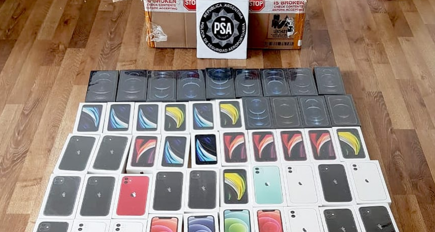 La PSA desarticuló una banda que vendía ilegalmente celulares