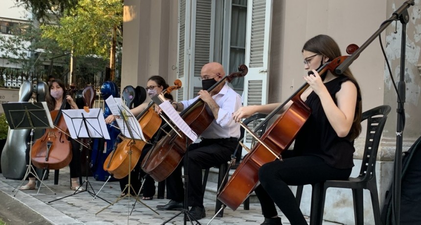 Ensamble de violoncellos del DAMus