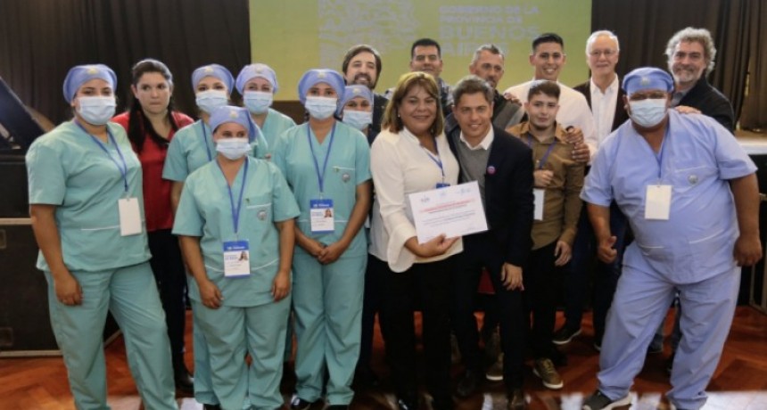 Kicillof encabezó el cierre del Congreso Provincial de Salud