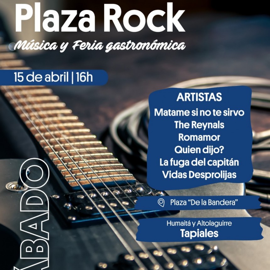 Nueva ediciÃ³n del cicloÂÂ Plaza RockÂÂ en Tapiales