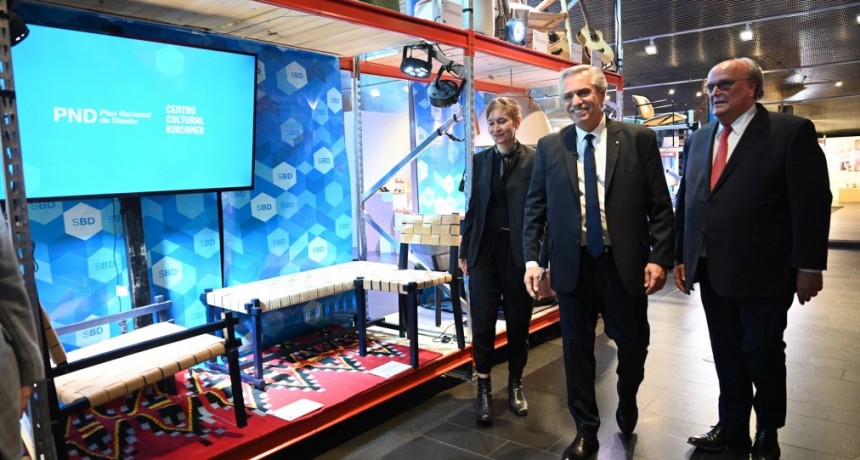 El presidente inauguró la exposición de diseño e innovación industrial más grande de los últimos 50 años con más de 400 PyMEs de todo el país