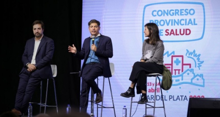 Kicillof y Kreplak presentaron el Plan Quinquenal de Salud