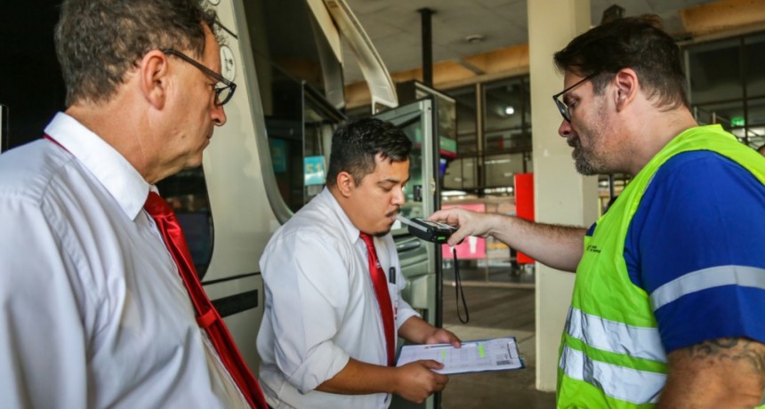 El Ministerio de Transporte realiza fuertes operativos de control vial durante el fin de semana largo