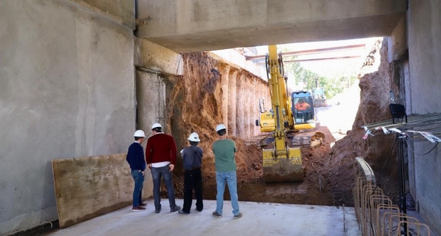 Fernando Gray supervisó la apertura del túnel de paso bajo nivel Rebiso-General Paz