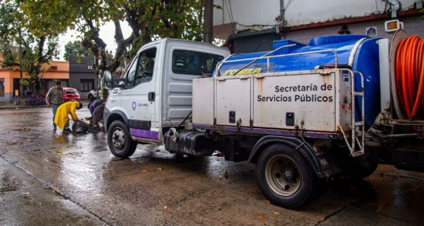 Quilmes Oeste: Importantes operativos de limpieza integral