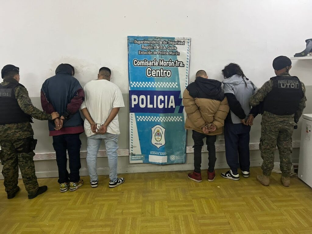 Morón intensifica la lucha contra el delito con operativos que dejaron detenciones y secuestros