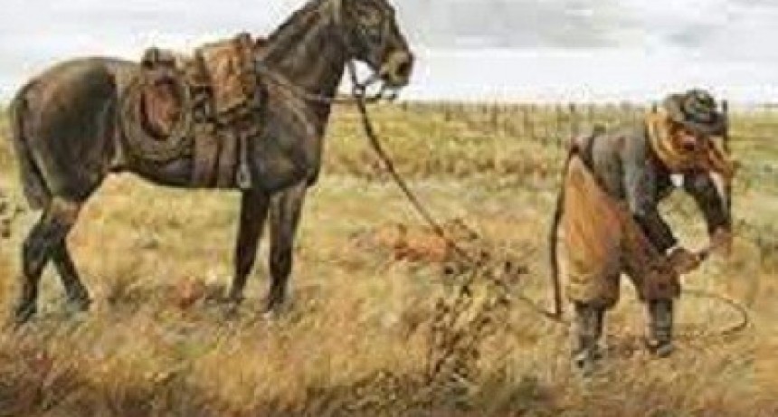 EL RASTREADOR (Todos los gauchos del interior son rastreadores.)