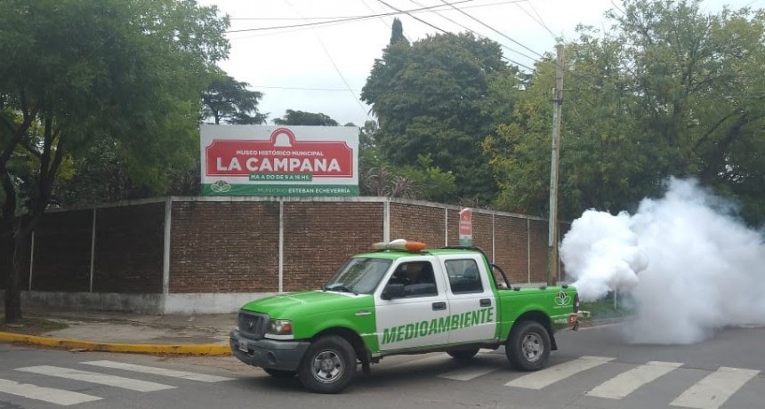 Esteban Echeverría refuerza los operativos de fumigación para combatir el dengue
