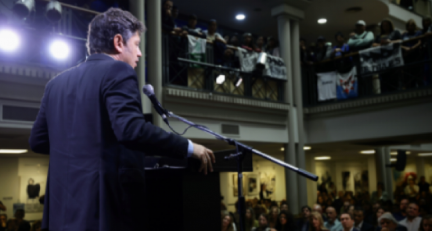 Kicillof presentó en Almirante Brown un programa para prevenir el delito y la reincidencia juvenil