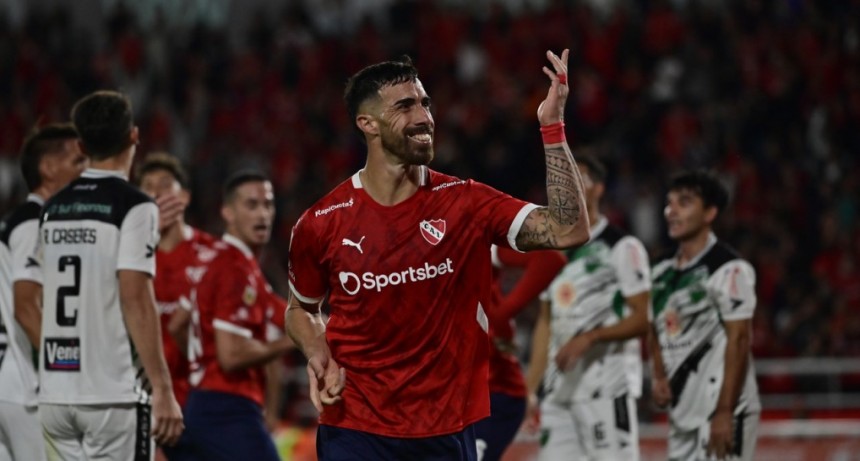 Con un Ávalos inspirado, Independiente venció a San Martín (SJ) y se consolida en la cima de la Zona B