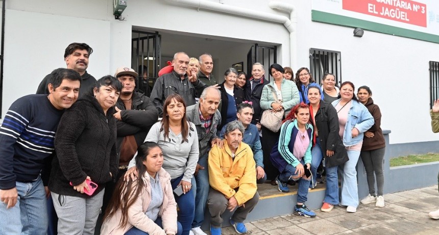 Fernando Gray inauguró la renovada Unidad Sanitaria N° 3 de El Jagüel