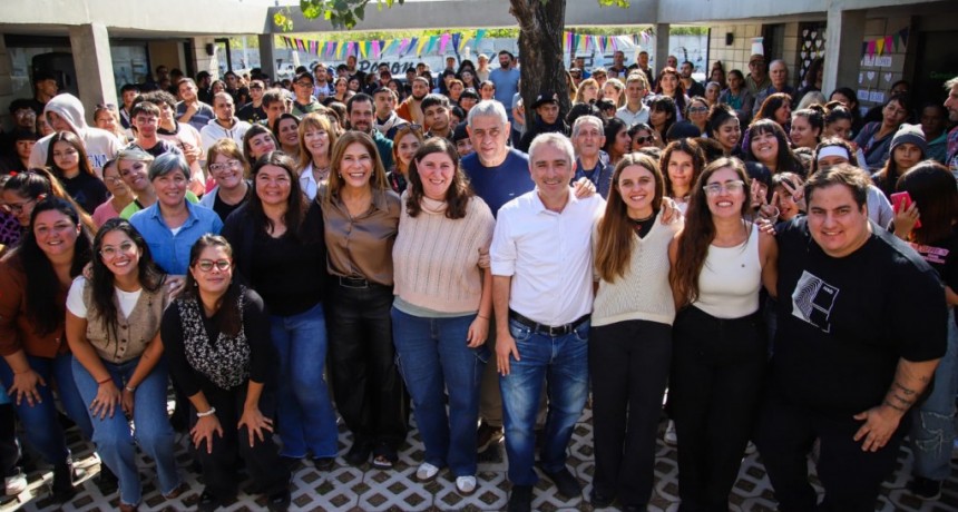 Ferraresi y Larroque reforzaron la inclusión juvenil y social en Avellaneda