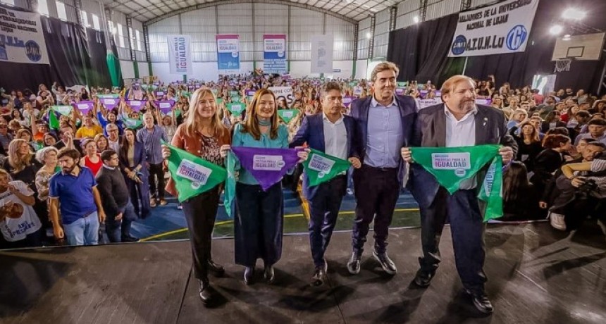 Se realizó el IV Congreso “Políticas para la Igualdad. Estado Presente” en Luján