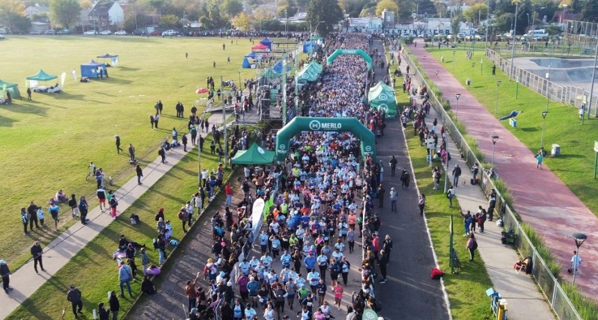 Más de 11 mil personas corrieron en Merlo para mantener viva la memoria por Malvinas