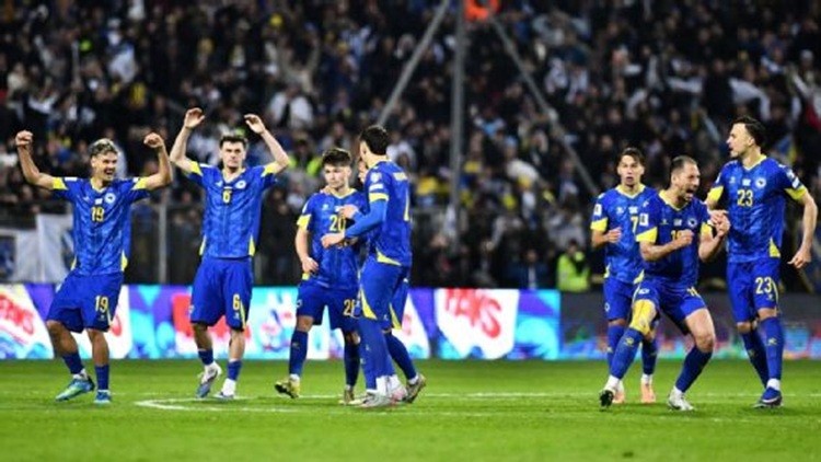 Batacazo hist&oacute;rico: Bosnia elimina a Italia por penales y la deja afuera del Mundial 2026