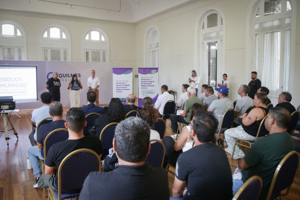 Quilmes lanza un plan clave para cambiar la recolecci&oacute;n y reducir la basura en la ciudad